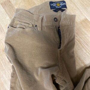 Lucky Brand Women’s Size 6 Corduroy Pants